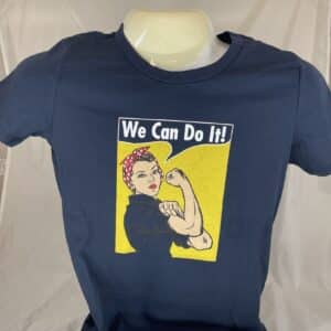 Rosie the Riveter "We Can Do It" Ladies T-Shirt