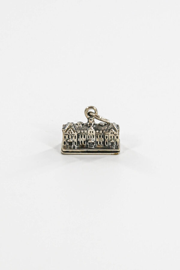 Small, Sterling Silver, Luce Hall Charm for Jewelry