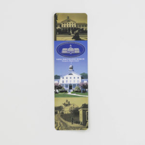 Naval War College Museum Bookmark with Black and White and Color Campus Images