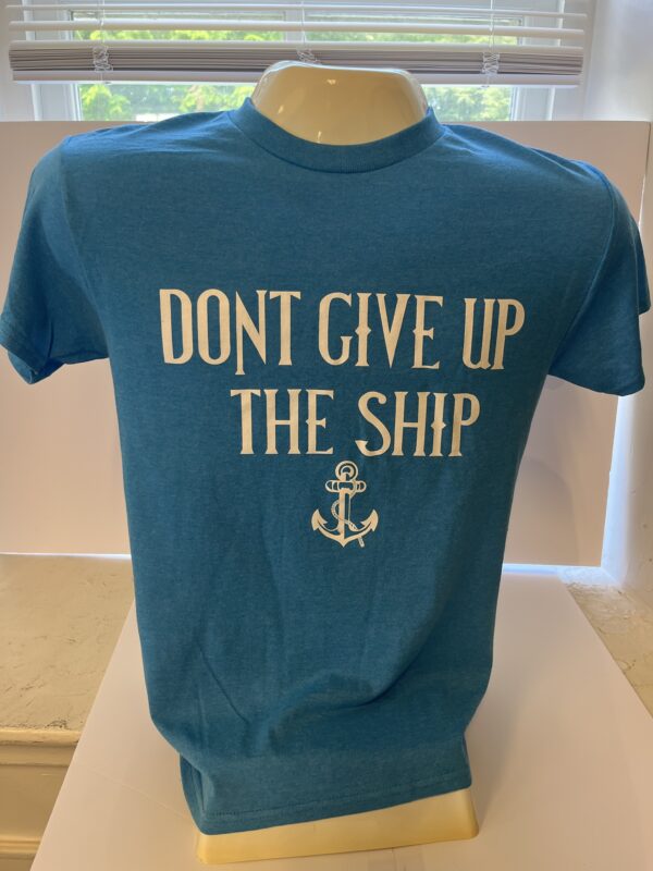 U.S. Naval War College "Don't Give Up the Ship" Shirt - Image 2