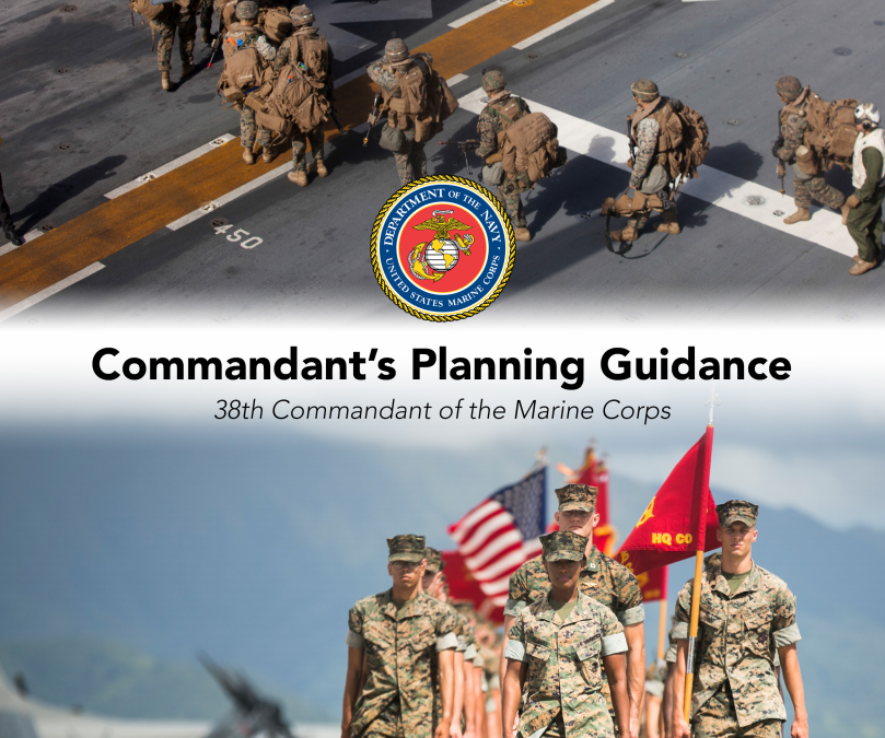 Commandant of the Marine Corps Releases Planning Guidance