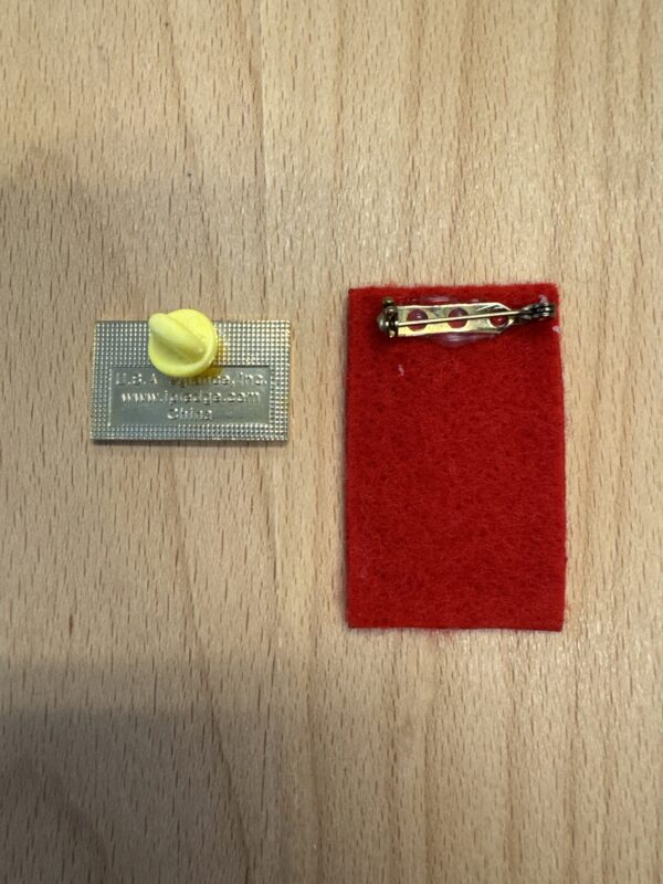 2 Star Military Service Flag Lapel Pin Set - Image 2