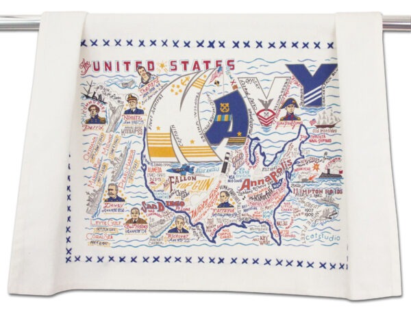 Navy Dish Towel